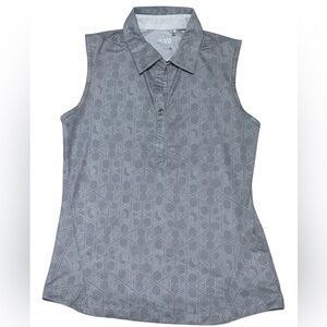 NVO Sport Women's Sleeveless Gray Sport / Golf Polo